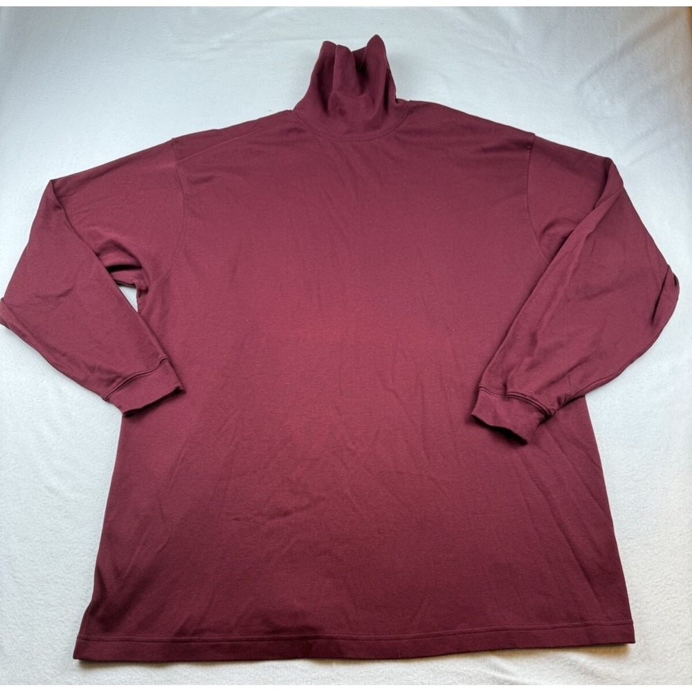 pendleton turtleneck Men's XL Dark Red Cotton